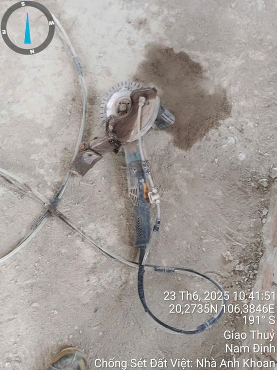 Thi công tiếp địa & hàn hóa nhiệt — Chống Sét Đất Việt