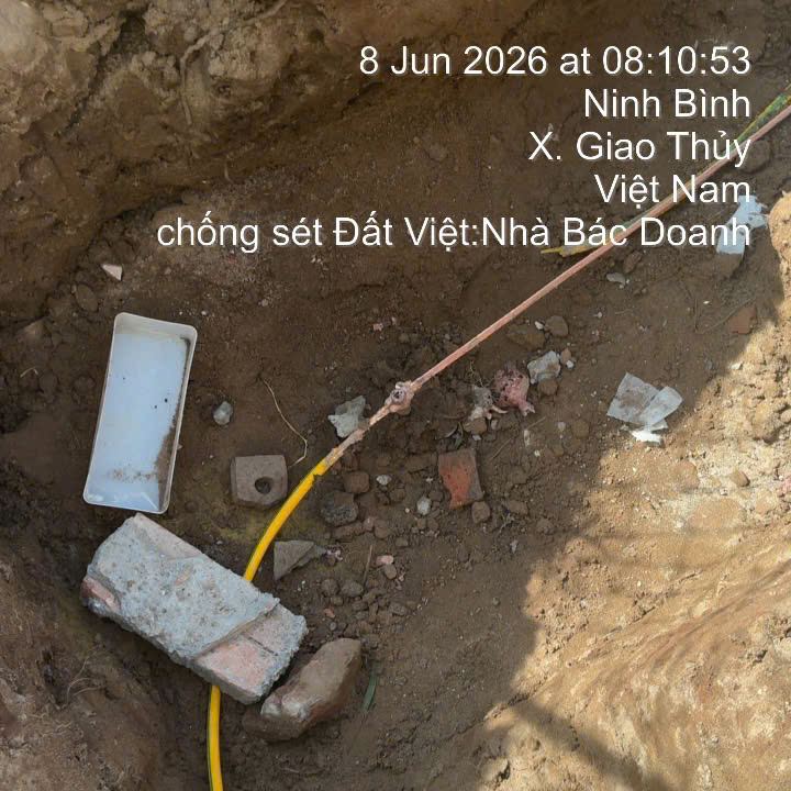 Thi công tiếp địa & hàn hóa nhiệt — Chống Sét Đất Việt