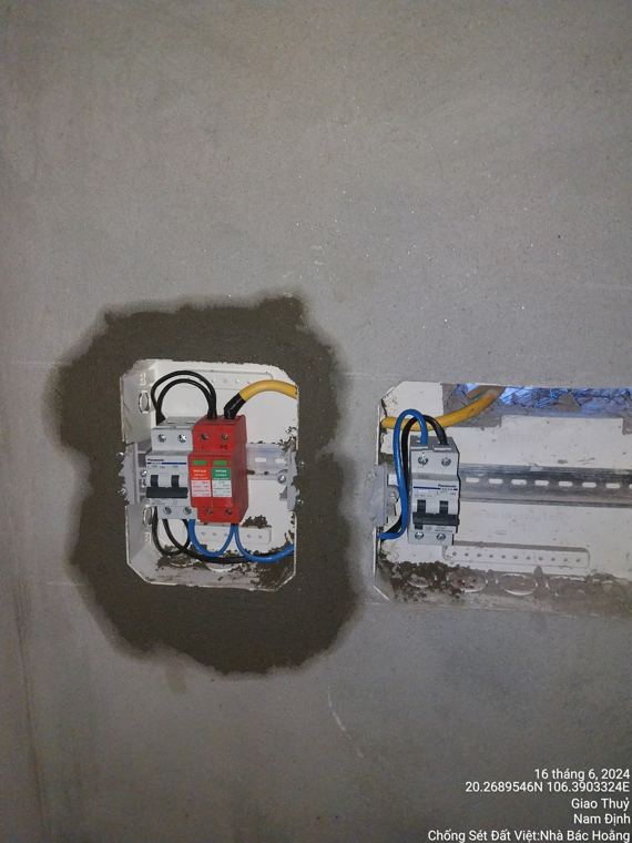 Tủ điện & chống sét lan truyền — Chống Sét Đất Việt
